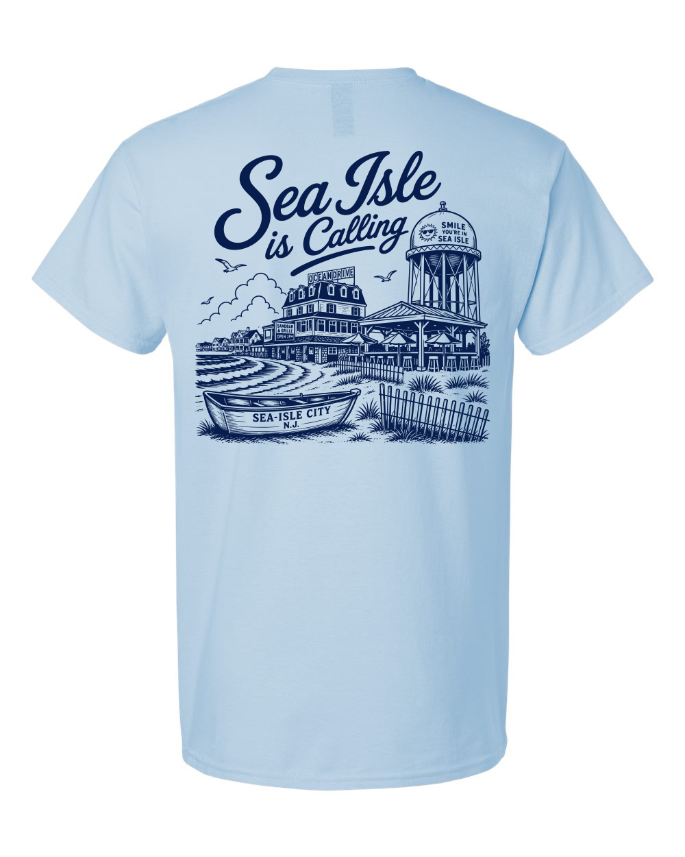 Tee • SEA ISLE  is Calling