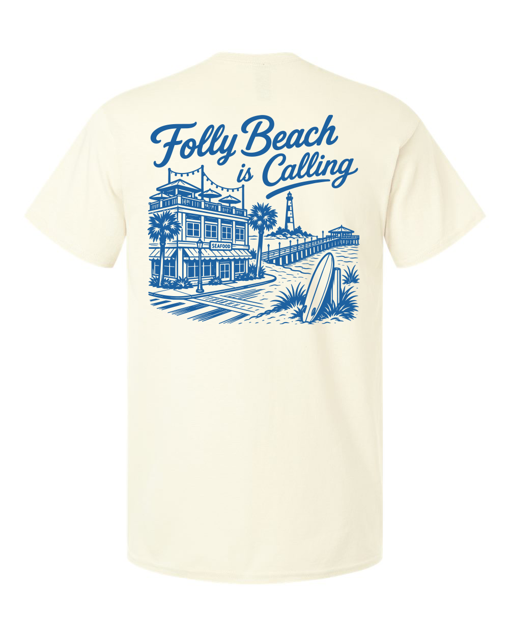 Tee • FOLLY BEACH is Calling