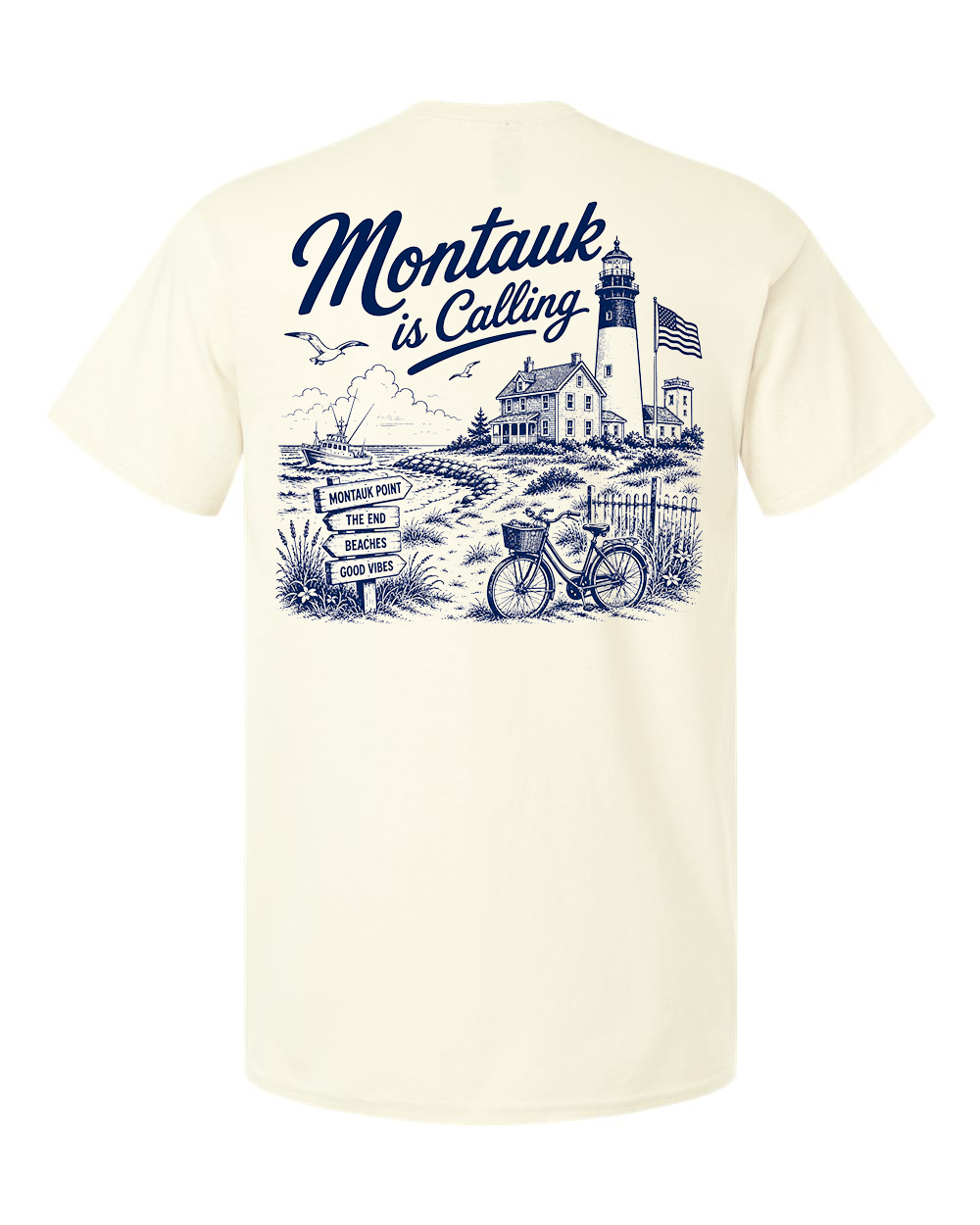 Tee • MONTAUK  is Calling