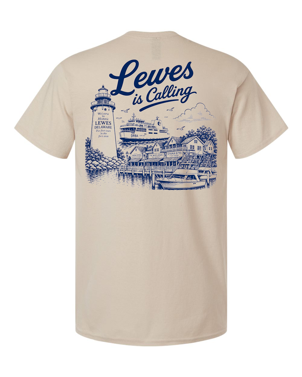 Tee • LEWES  is Calling