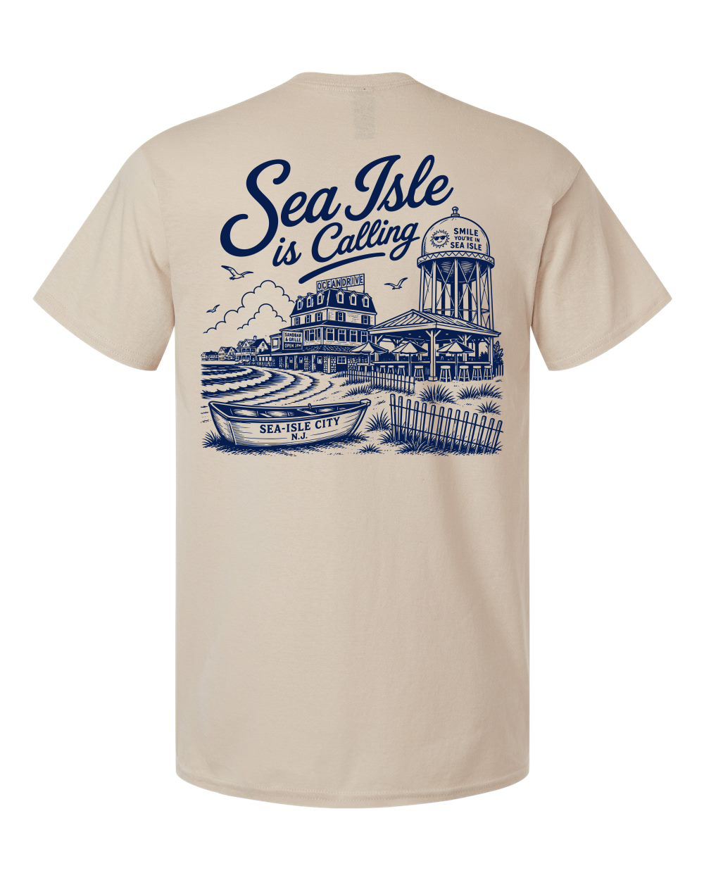 Tee • SEA ISLE  is Calling